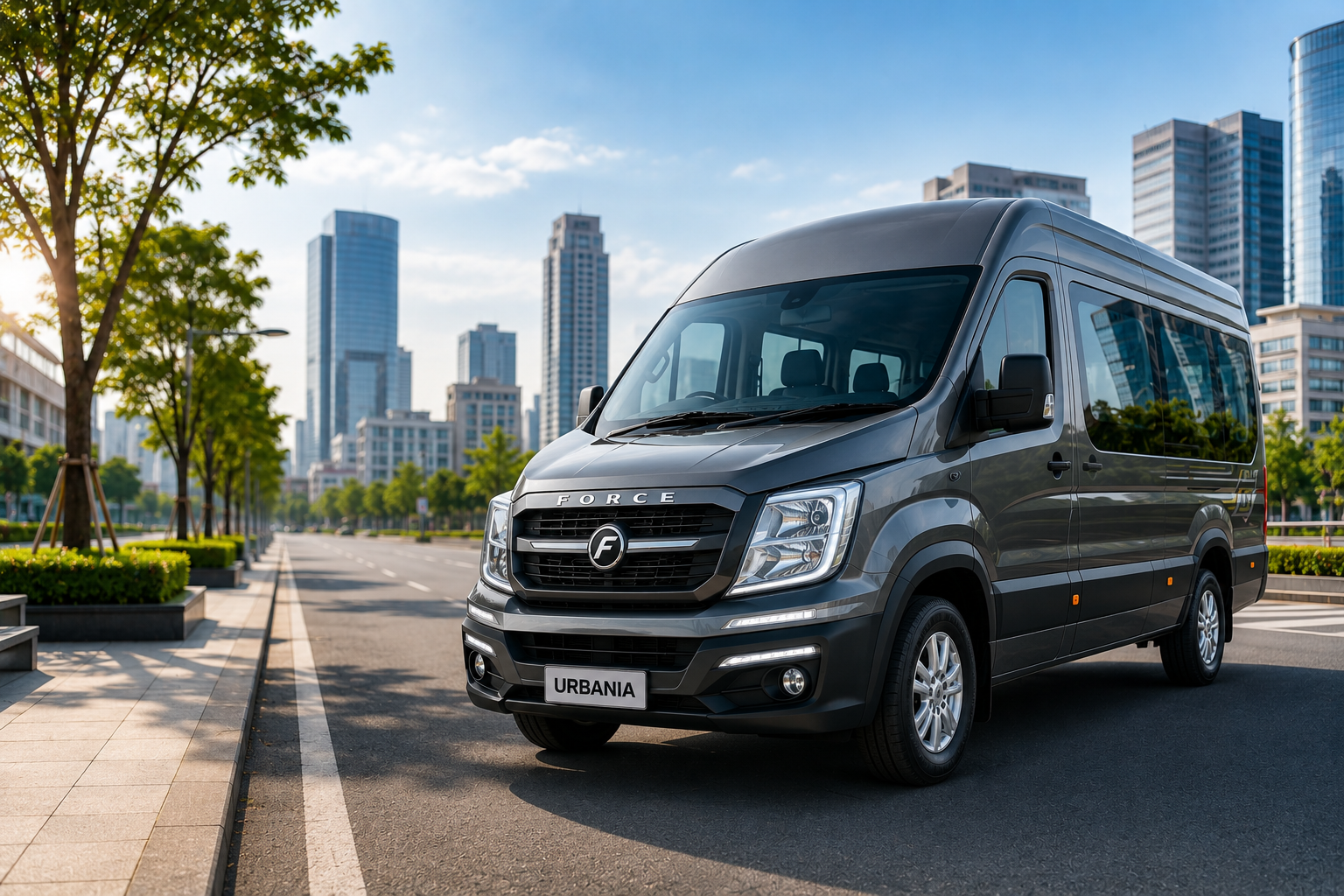 Luxury Force Urbania Service Chennai – VIP Group Travel 16 Seater Premium Coach