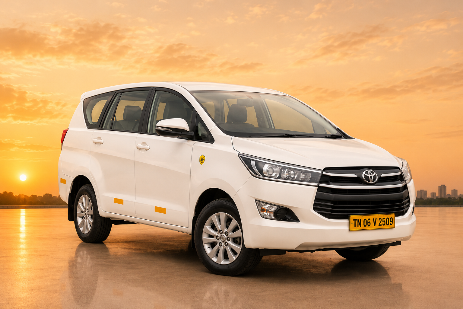 Innova Crysta 7 Seater Rental Chennai – Premium AC Cab | Guna Travels 9176197693